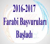 2016-2017 Farabi Başvuruları