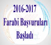2016-2017 Farabi Başvuruları