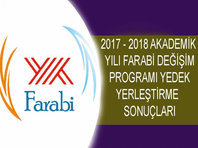 YEDEK YERLEŞTİRME SONUÇLARI